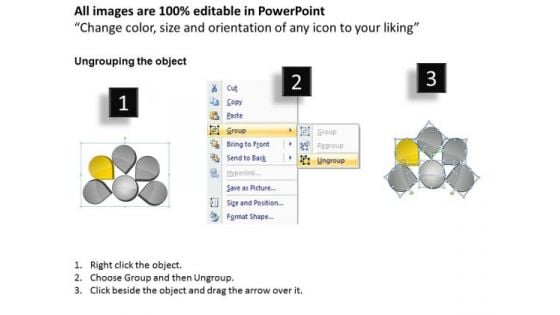 Of Business PowerPoint Templates Free Download Cycle Spoke Diagram