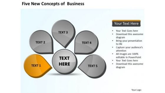 Of Business PowerPoint Templates Free Download Ppt Cycle Spoke Diagram