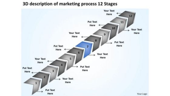 Of Marketing Process 12 Stages Business Plan Template PowerPoint Slides Of Marketing Process 12 Stages Business Plan Template PowerPoint Slides