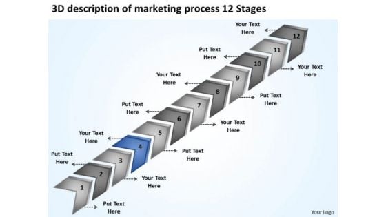 Of Marketing Process 12 Stages Company Description Business Plan PowerPoint Slides Of Marketing Process 12 Stages Company Description Business Plan PowerPoint Slides