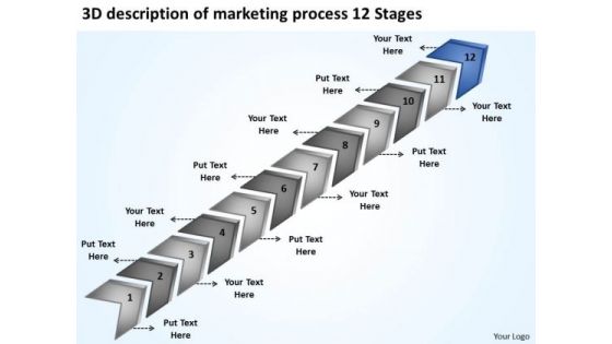 Of Marketing Process 12 Stages Ppt Software Company Business Plan PowerPoint Templates