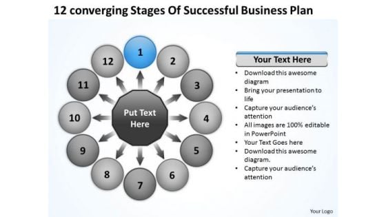 Of Successful Free Business PowerPoint Templates Plan Cycle Arrow Diagram Slides