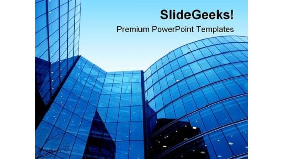 Office Building Architecture PowerPoint Backgrounds And Templates 1210