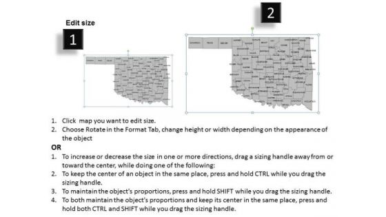 Oklahoma PowerPoint Maps