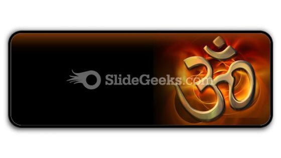 Om Religion PowerPoint Icon R