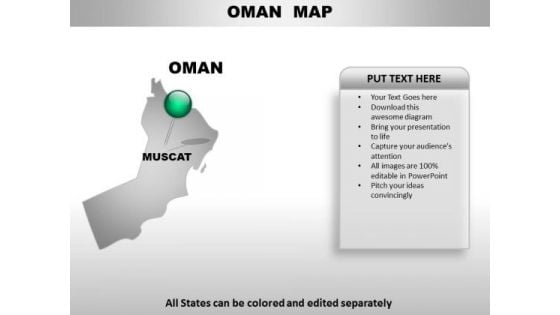 Oman Country PowerPoint Maps