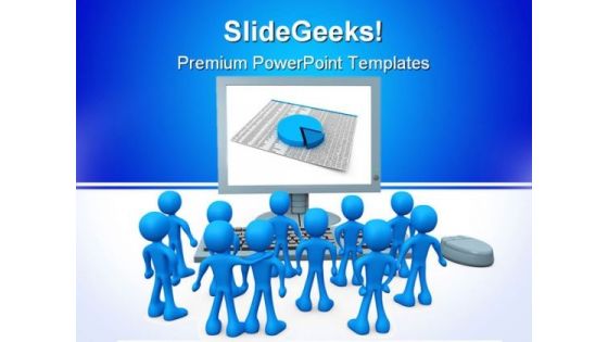 On Screen Presentation Business PowerPoint Themes And PowerPoint Slides 0811