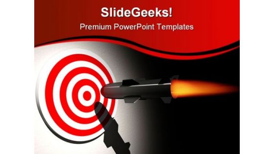 On Target Business PowerPoint Themes And PowerPoint Slides 0711