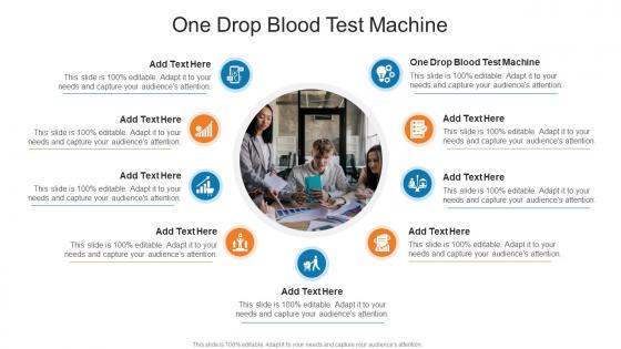 One Drop Blood Test Machine In Powerpoint And Google Slides Cpb