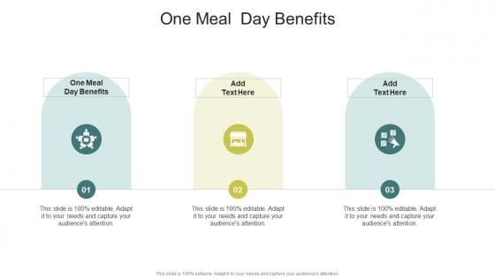 One Meal Day Benefits In Powerpoint And Google Slides Cpb
