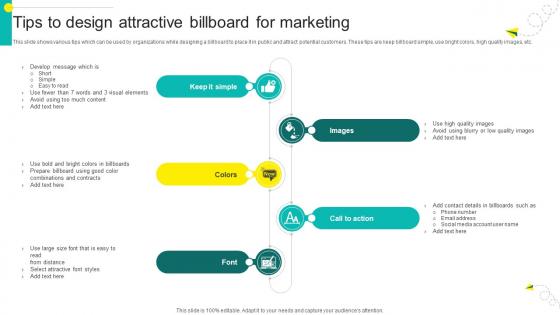 One On One Advertising Tips To Design Attractive Billboard For Marketing Strategy SS V One On One Advertising Tips To Design Attractive Billboard For Marketing Strategy SS V