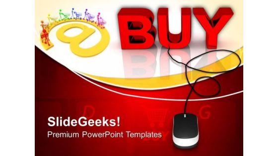 Online Buying Internet PowerPoint Templates And PowerPoint Themes 0812