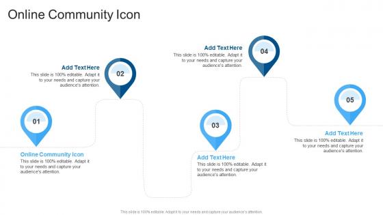 Online Community Icon In Powerpoint And Google Slides Cpb