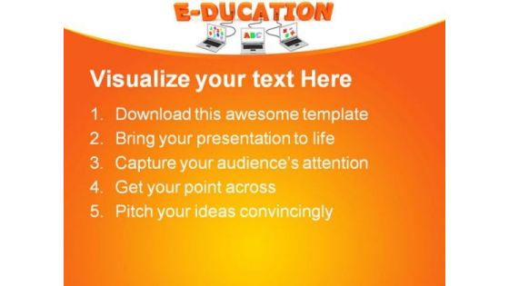 Online Concept Education PowerPoint Backgrounds And Templates 1210