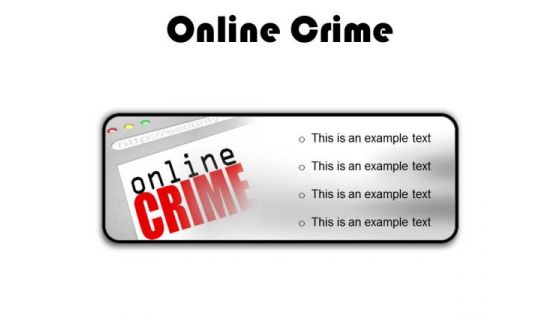 Online Crime Internet PowerPoint Presentation Slides R