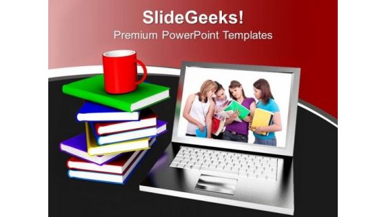 Online Education And Learning Concept PowerPoint Templates Ppt Backgrounds For Slides 0213