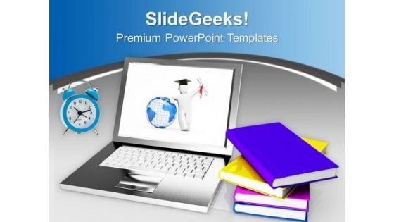 Online Education And Learning Future PowerPoint Templates Ppt Backgrounds For Slides 0213