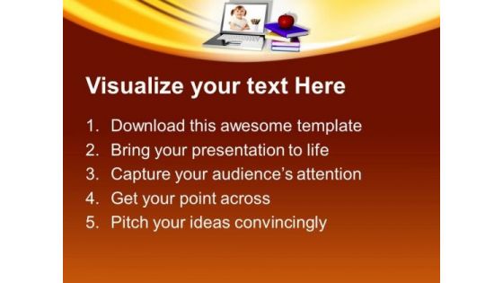 Online Education Learning Internet PowerPoint Templates Ppt Backgrounds For Slides 0213