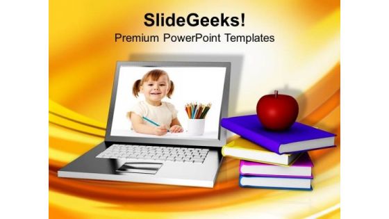 Online Education Learning Internet PowerPoint Templates Ppt Backgrounds For Slides 0213