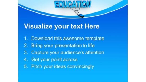 Online Education PowerPoint Templates And PowerPoint Themes 0612