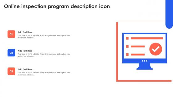 Online Inspection Program Description Icon Ideas Pdf