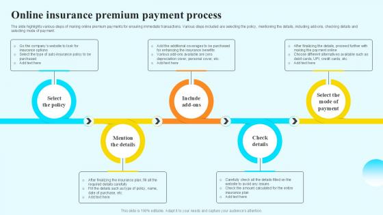 Online Insurance Premium Payment Steps By Step Guide For Claiming Car PPT Example Online Insurance Premium Payment Steps By Step Guide For Claiming Car PPT Example