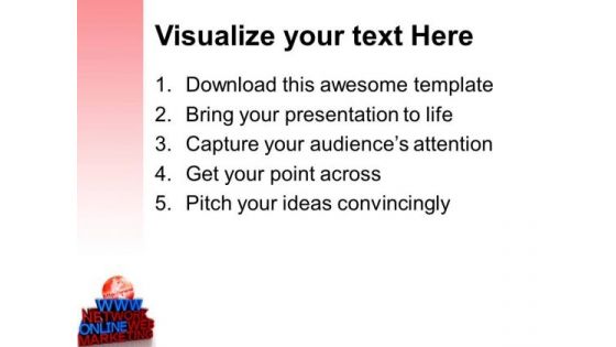 Online Marketing Communication PowerPoint Templates And PowerPoint Themes 0712