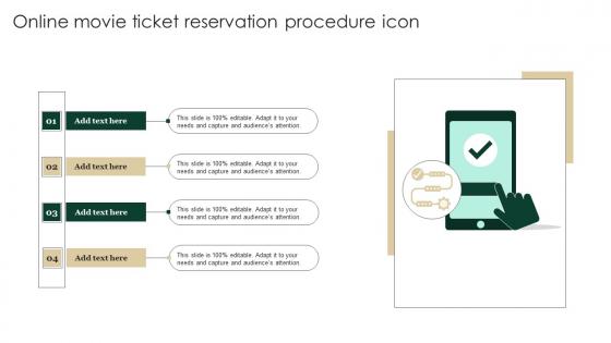 Online Movie Ticket Reservation Procedure Icon Guidelines Pdf