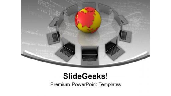 Online Networking Is Good For Business PowerPoint Templates Ppt Backgrounds For Slides 0513