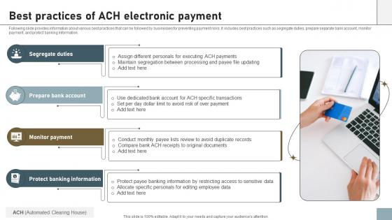 Online Payment Techniques Best Practices Of Ach Electronic Payment Online Payment Techniques Best Practices Of Ach Electronic Payment
