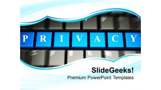 Online Privacy Protection Internet PowerPoint Templates Ppt Backgrounds For Slides 0113