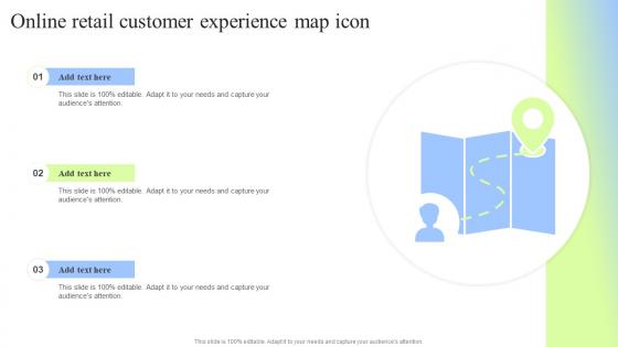 Online Retail Customer Experience Map Icon Information Pdf