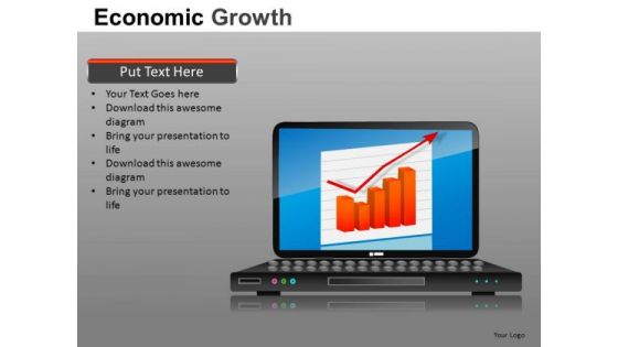 Online Revenue Growth PowerPoint Templates