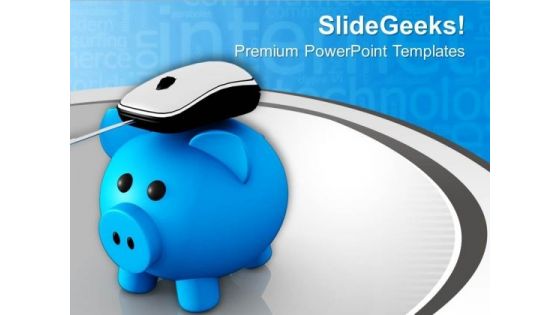 Online Saving Investment PowerPoint Templates Ppt Backgrounds For Slides 0213