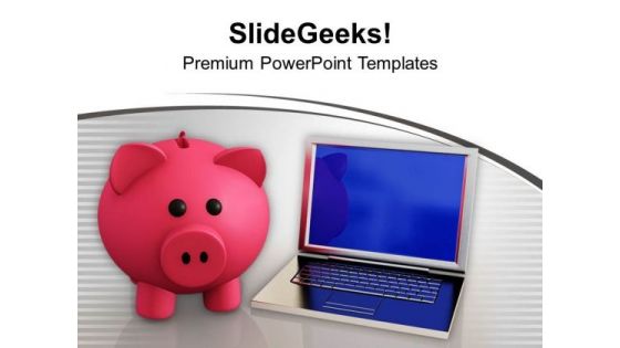 Online Savings Internet PowerPoint Templates Ppt Backgrounds For Slides 0313