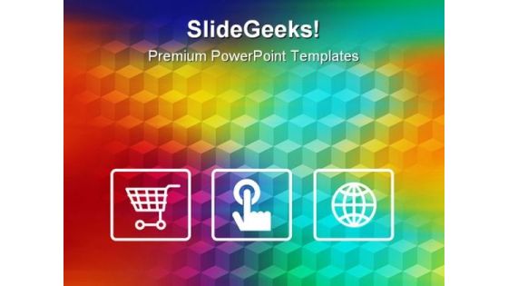 Online Shopping01 Internet PowerPoint Templates And PowerPoint Backgrounds 0711