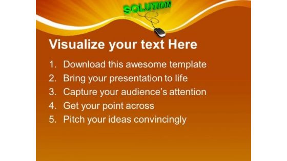Online Solution Business Strategy PowerPoint Templates Ppt Backgrounds For Slides 0313