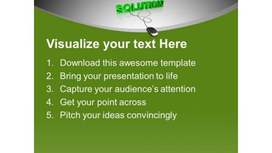 Online Solution Internet Technology PowerPoint Templates Ppt Backgrounds For Slides 0313