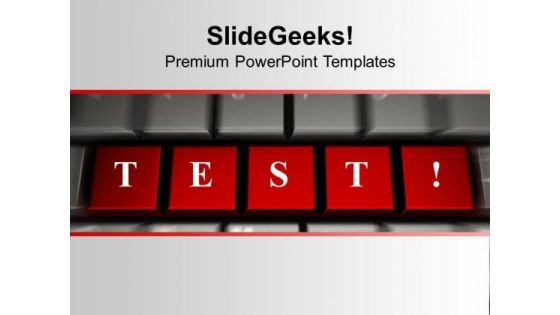 Online Test Education PowerPoint Templates Ppt Backgrounds For Slides 0313