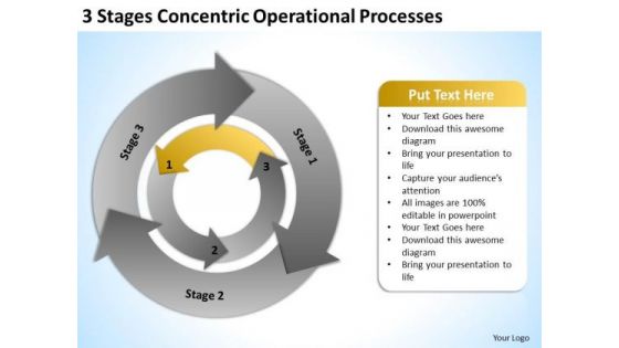 Operational Processes Ppt Business Plan Executive Template PowerPoint Templates