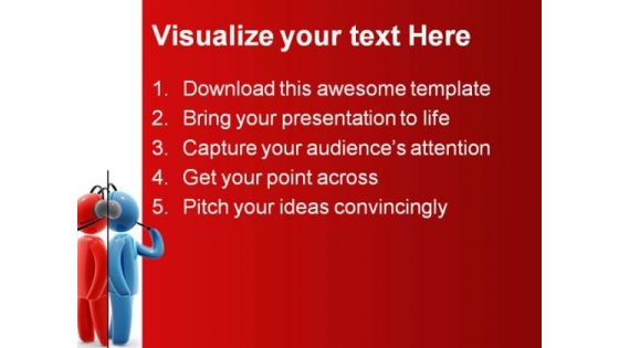 Operators Dialoge Business PowerPoint Themes And PowerPoint Slides 0711
