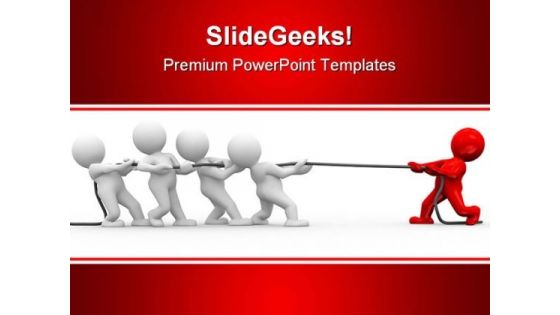 Opponent Leadership PowerPoint Themes And PowerPoint Slides 0711