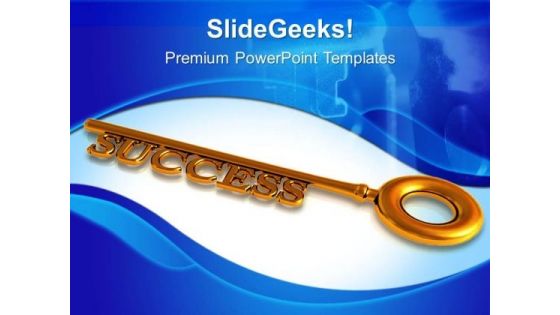 Opportunity Keys Success PowerPoint Templates And PowerPoint Themes 0712