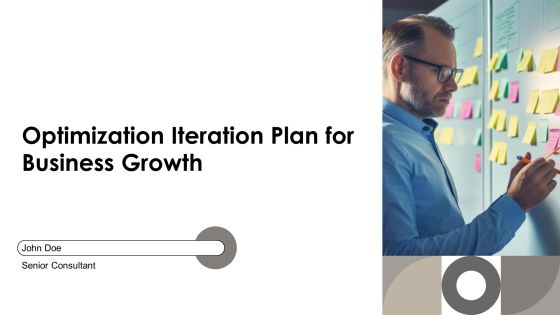 Optimization Iteration Plan For Business Growth PPT Graphics AT