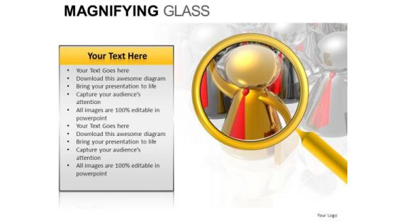 Optimization Magnifying Glass PowerPoint Slides And Ppt Diagram Templates