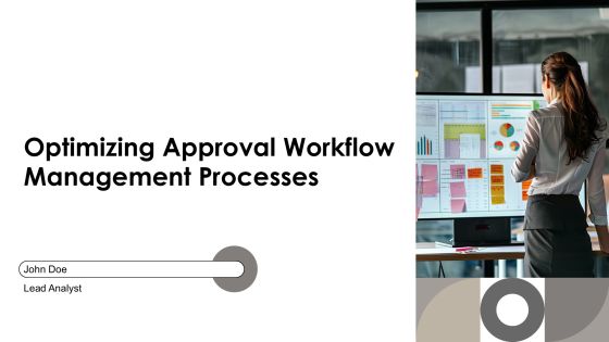 Optimizing Approval Workflow Management Processes PPT Guidelines AT