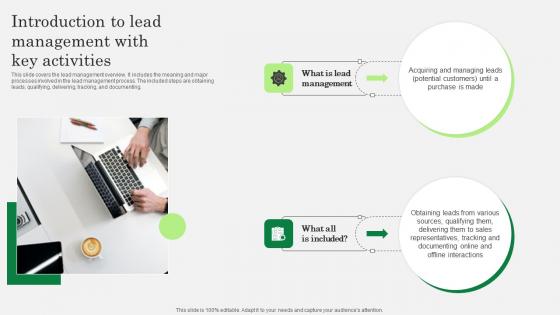 Optimizing Client Lead Handling Introduction To Lead Management With Key Graphics Pdf