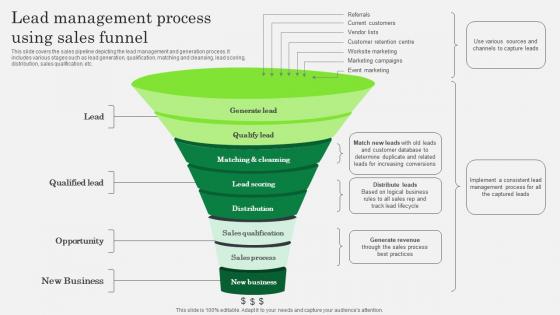 Optimizing Client Lead Handling Lead Management Process Using Sales Funnel Professional Pdf