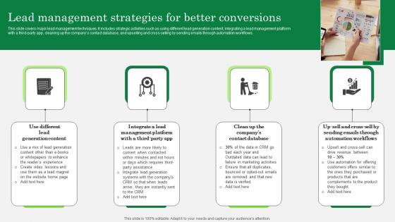 Optimizing Client Lead Handling Lead Management Strategies For Better Conversions Guidelines Pdf