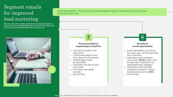 Optimizing Client Lead Handling Segment Emails For Improved Lead Nurturing Topics Pdf Optimizing Client Lead Handling Segment Emails For Improved Lead Nurturing Topics Pdf